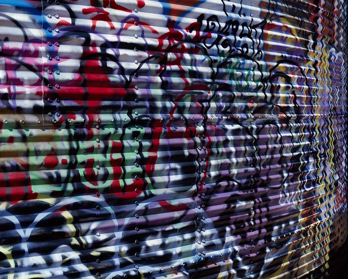 Tank, Red, Asheville Graffiti